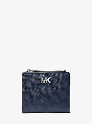 Edison Scratch-Resistant Crossgrain Leather Wallet