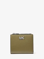 Edison Scratch-Resistant Crossgrain Leather Wallet