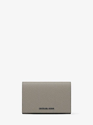 Hudson Pebbled Leather Card Case