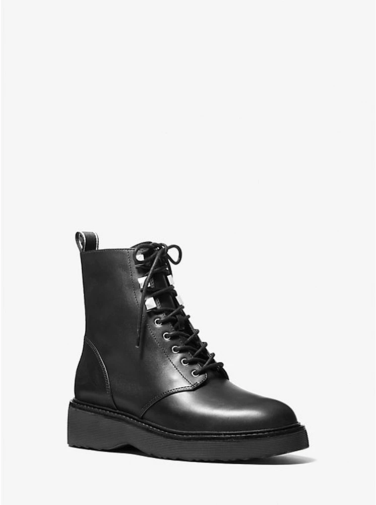 Haskell Leather Combat Boot