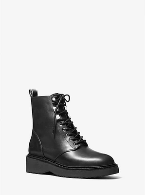 Haskell Leather Combat Boot