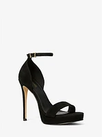 Jordyn Suede Platform Sandal