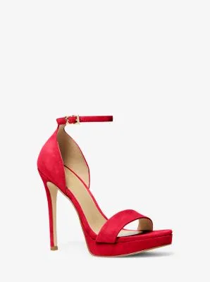 Jordyn Suede Platform Sandal