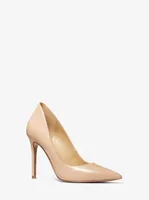 Keke Faux Patent Leather Pump