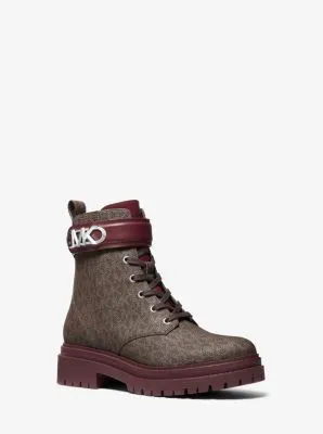 Parker Logo Combat Boot