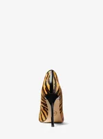 Parker Tiger Print Calf Hair and Leather Pump