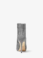 Rue Embellished Glitter Chain-Mesh Boot