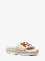 Tyra Sherpa Slide Sandal