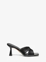 Clara Leather Mule