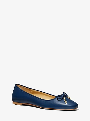 Nori Leather Ballet Flat