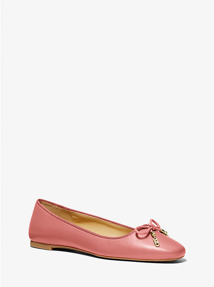 Nori Leather Ballet Flat