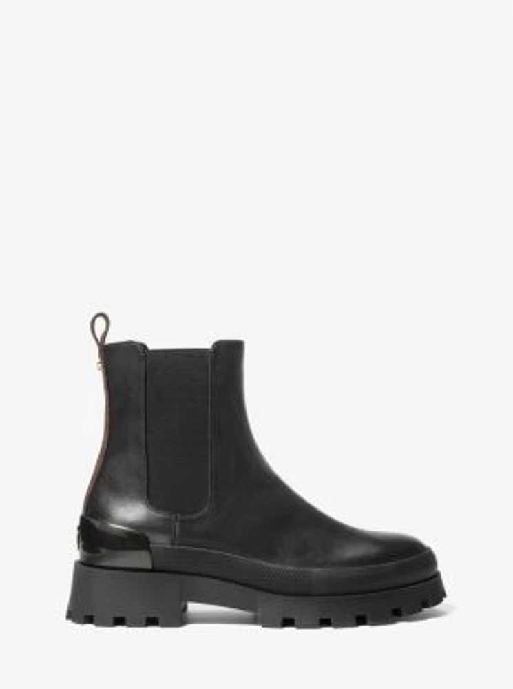 Rowan Leather and Logo Chelsea Boot