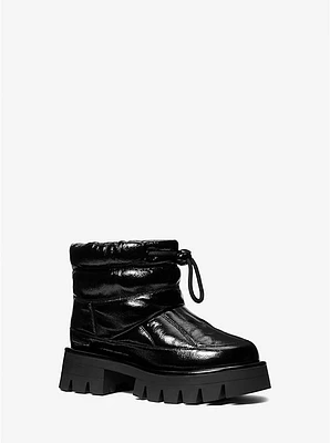 Barton Crackled Patent Leather Boot