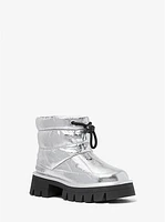 Barton Crackled Metallic Leather Boot