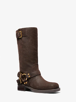 Crosby Suede Moto Boot