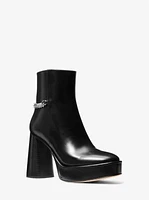 Carlisle Leather Platform Boot