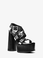 Darrington Leather Platform Sandal