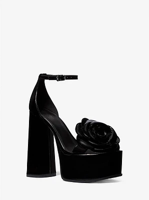 Elodie Patent Leather Platform Sandal