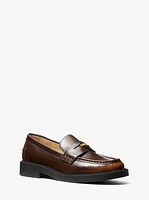 Eden Burnished Leather Loafer