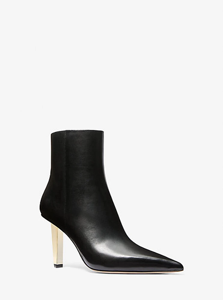 Halle Leather Ankle Boot