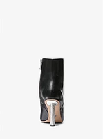 Halle Embellished Leather Ankle Boot