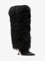 Luna Shearling and Leather Boot