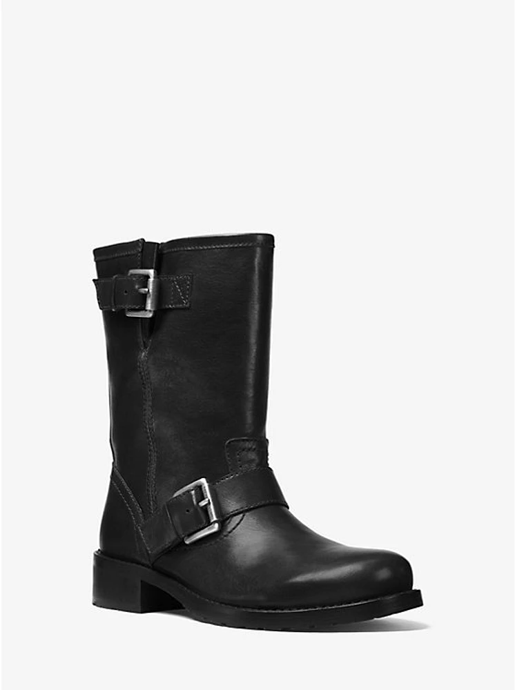 Jonas Leather Moto Boot