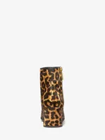 Alane Leopard Calf Hair Ankle Boot