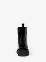 Haskell Patent Leather Combat Boot