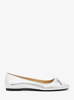 Nori Flex Metallic Leather Ballet Flat