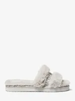 Scarlett Faux Fur Slide Sandal