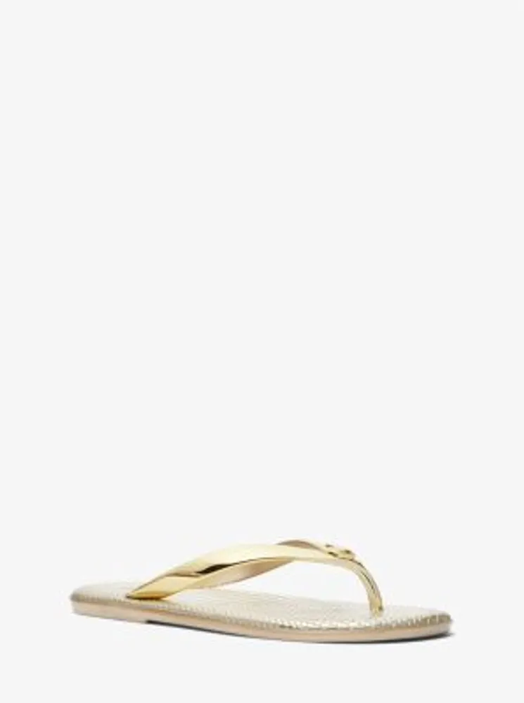 Jet Set Metallic PVC Flip-Flop