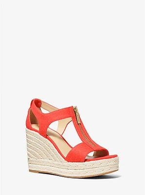 Berkley Canvas Wedge Sandal