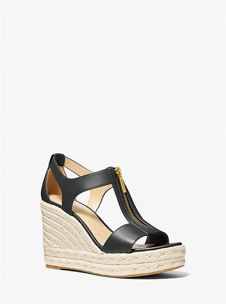 Berkley Leather Wedge Sandal