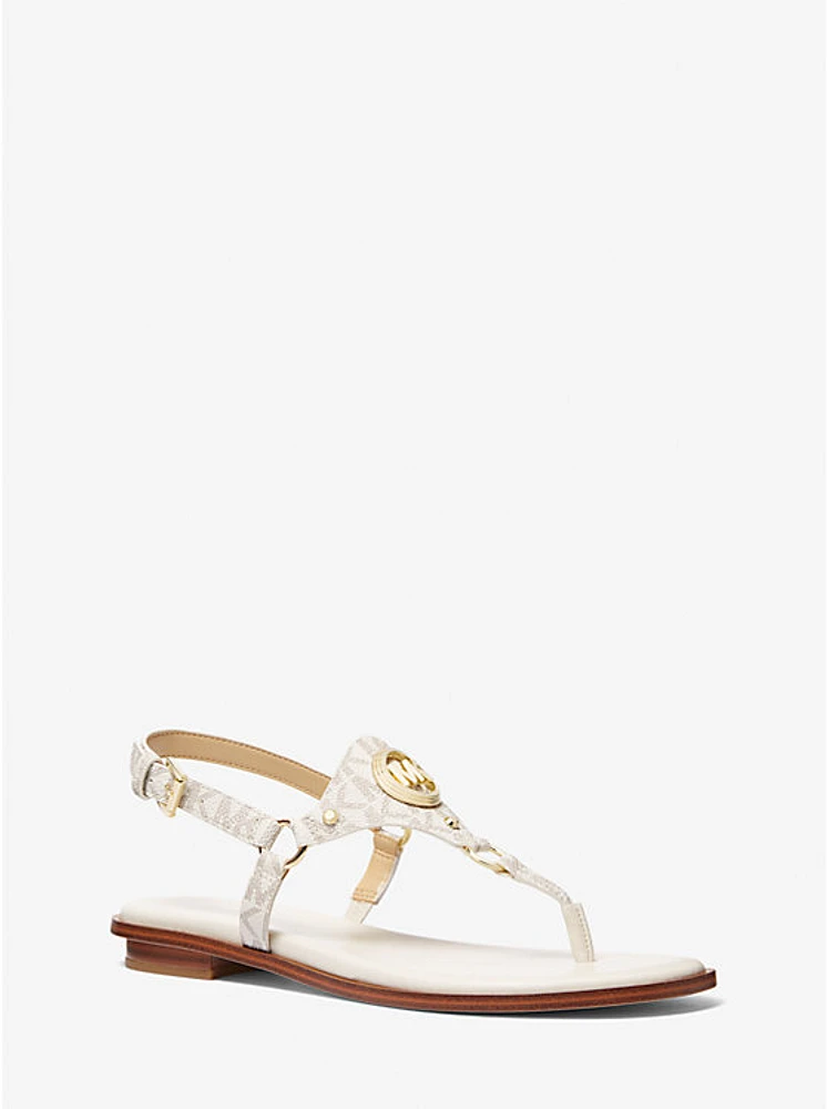 Casey Signature Logo Sandal