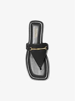 Lena Leather T-Strap Sandal