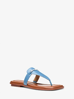 Lena Leather T-Strap Sandal