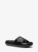 Splash Leather Slide Sandal