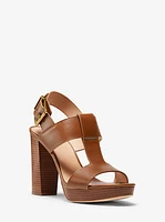 Becker Leather Platform Sandal