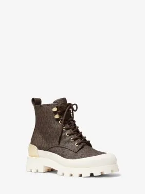 Payton Logo Combat Boot