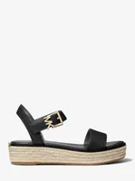 Richie Faux Leather Platform Espadrille Sandal