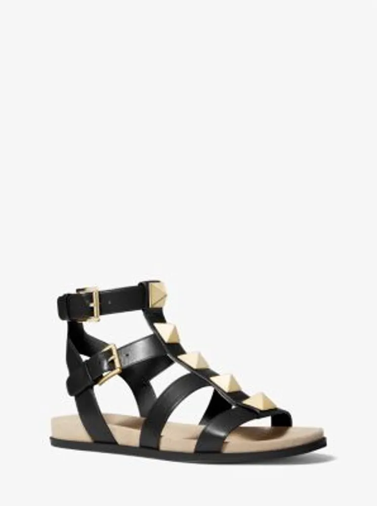 Wren Studded Leather Sandal