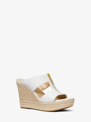 Bradley Linen Blend Canvas Wedge Sandal