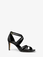 Kinsley Faux Patent Leather Sandal