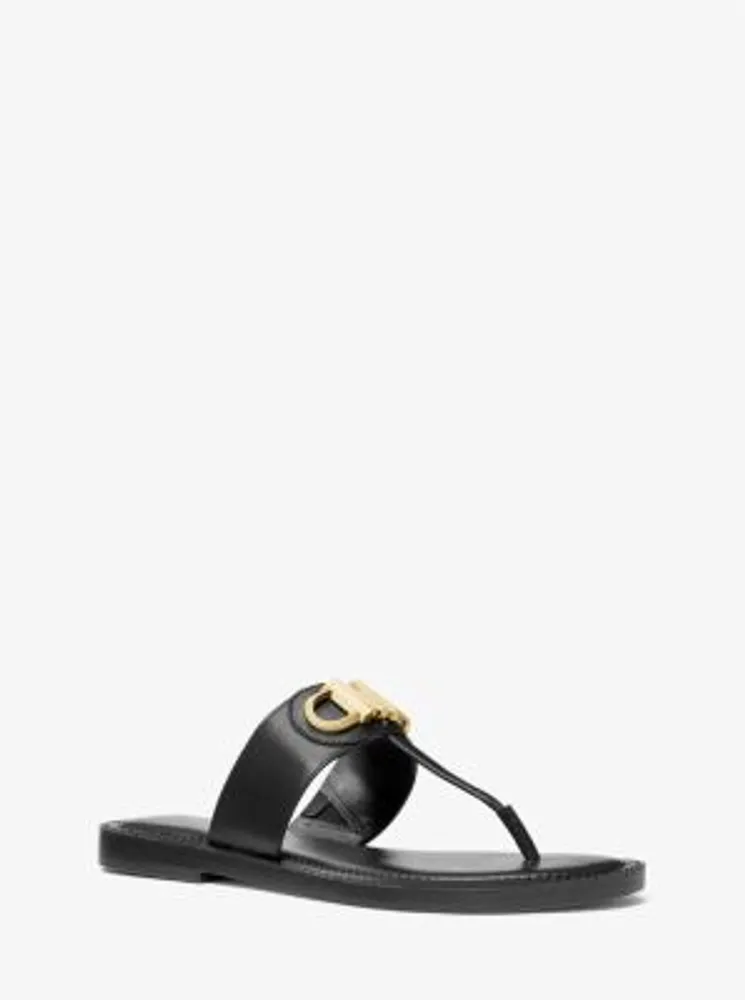 Parker Leather T-Strap Sandal