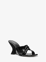 Nadina Patent Leather Mule