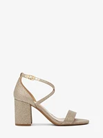 Sophie Flex Glitter Chain-Mesh Sandal