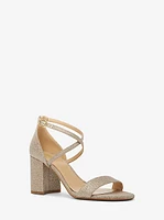 Sophie Flex Glitter Chain-Mesh Sandal