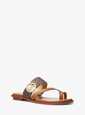 Vera Signature Logo Sandal