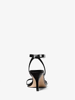 Darrington Crackled Leather Sandal